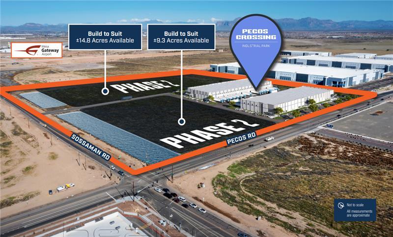 NEC E Pecos & S Sossaman Rd, Mesa, AZ for lease - Building Photo - Image 1 of 1