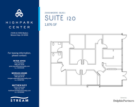 23456 Madero, Mission Viejo, CA for lease Floor Plan- Image 1 of 1