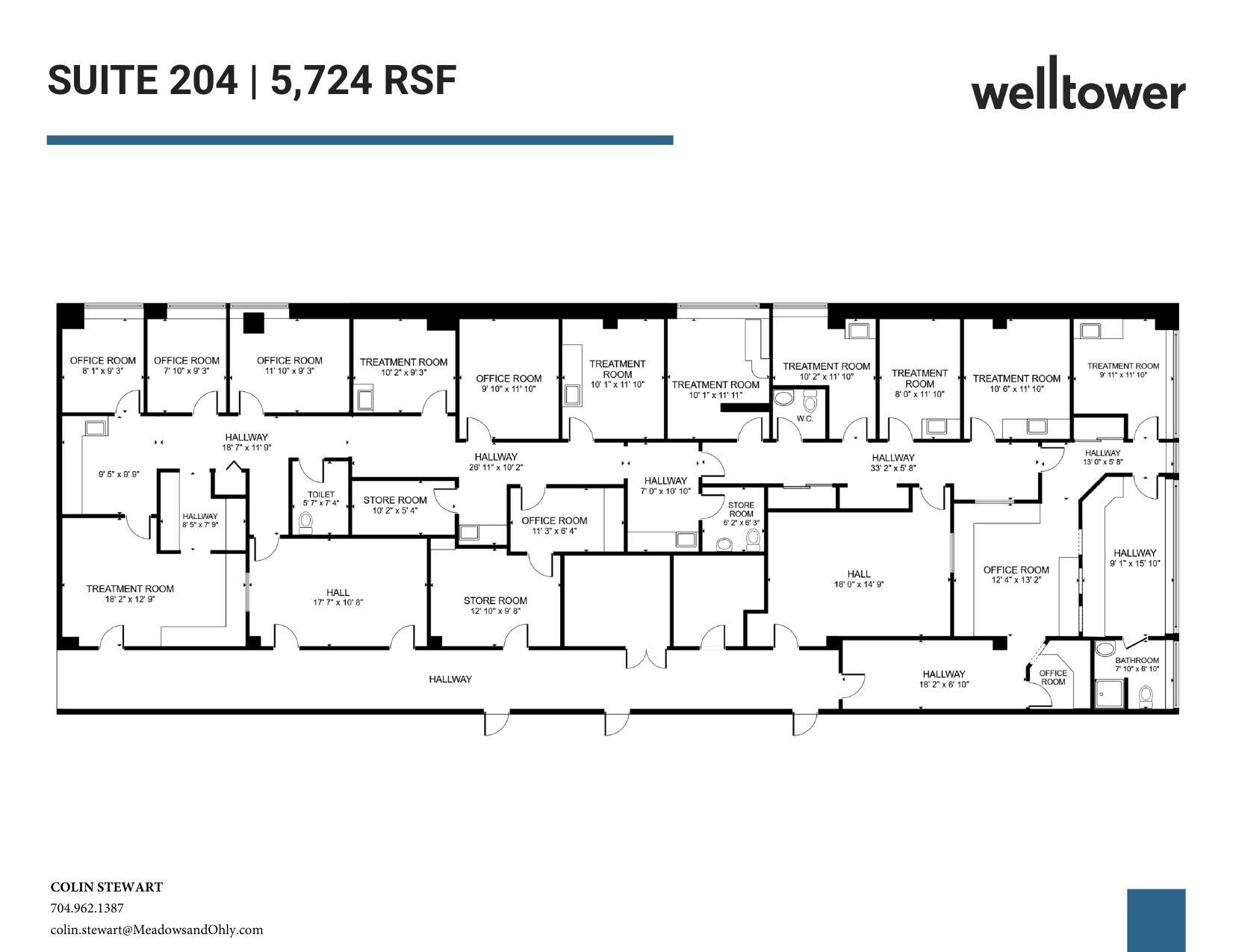 1718 E 4th St, Charlotte, NC for lease Floor Plan- Image 1 of 1