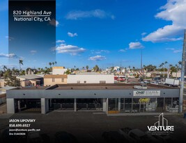 820 Highland Ave, National City CA - Commercial Real Estate