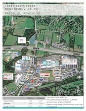 1003 Drakes Creek Rd, Hendersonville, TN - AERIAL  map view - Image1