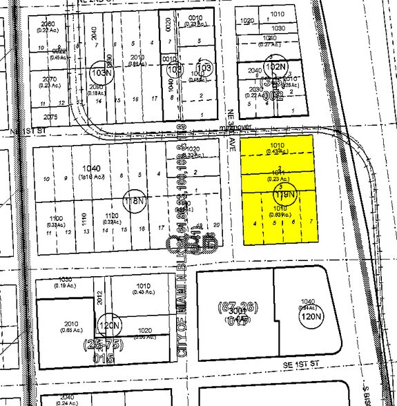 50 Biscayne Blvd, Miami, FL for sale - Plat Map - Image 1 of 1