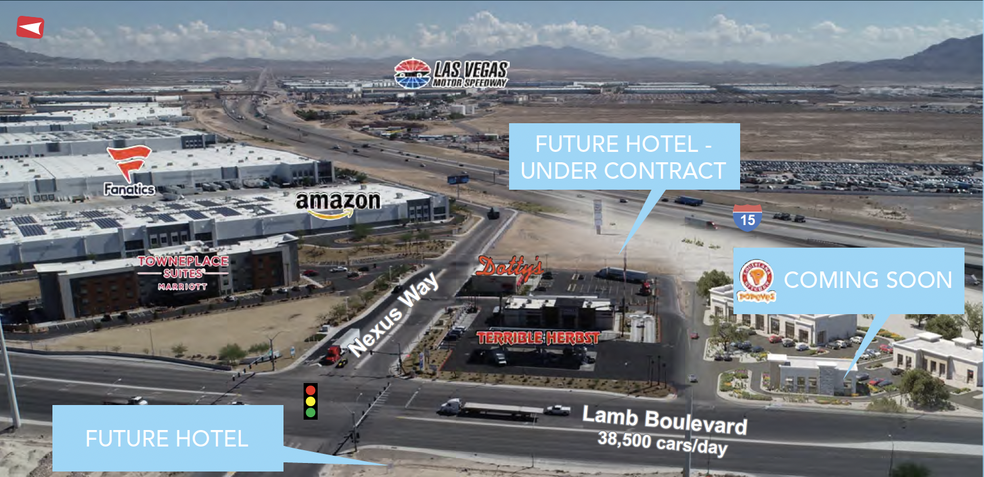 SEC Lamb & Highway I-15, North Las Vegas, NV for lease - Building Photo - Image 1 of 6