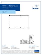 9990 Richmond Ave, Houston, TX for lease Floor Plan- Image 1 of 1