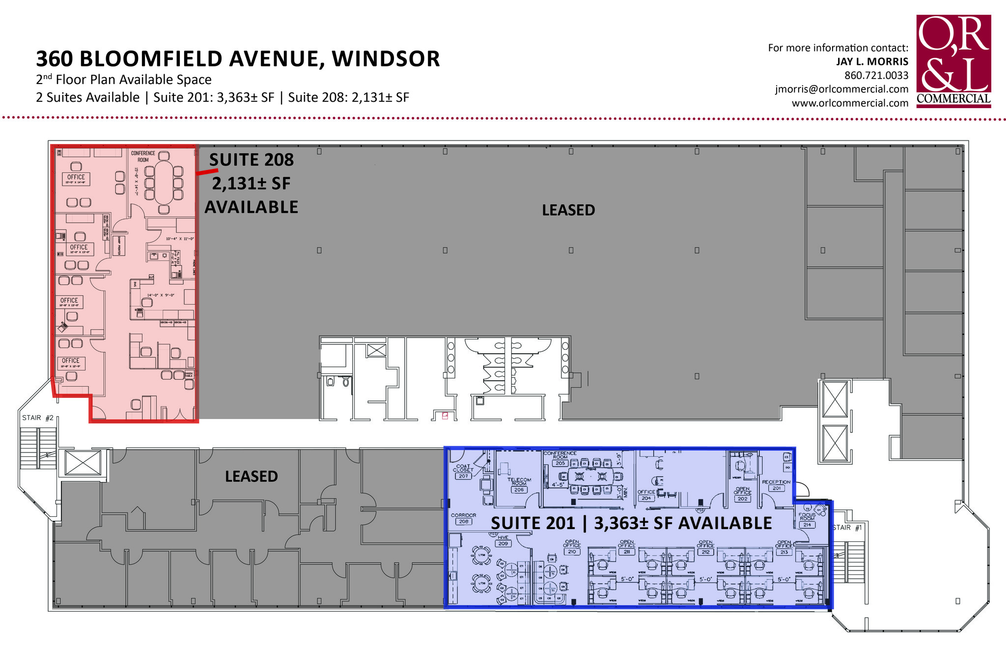 360 Bloomfield Ave, Windsor, CT for lease Floor Plan- Image 1 of 1