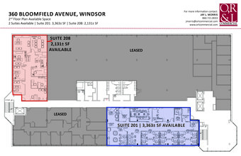 360 Bloomfield Ave, Windsor, CT for lease Floor Plan- Image 1 of 1