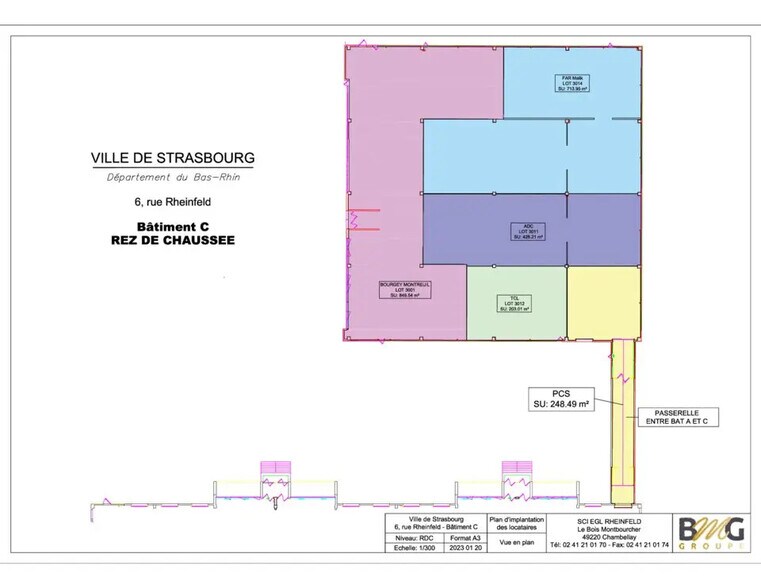 Industrial in Strasbourg for lease - Floor Plan - Image 3 of 3