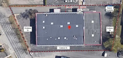 Dardilly - AERIAL  map view