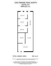 1250 9th St N, Naples, FL for lease Site Plan- Image 1 of 1