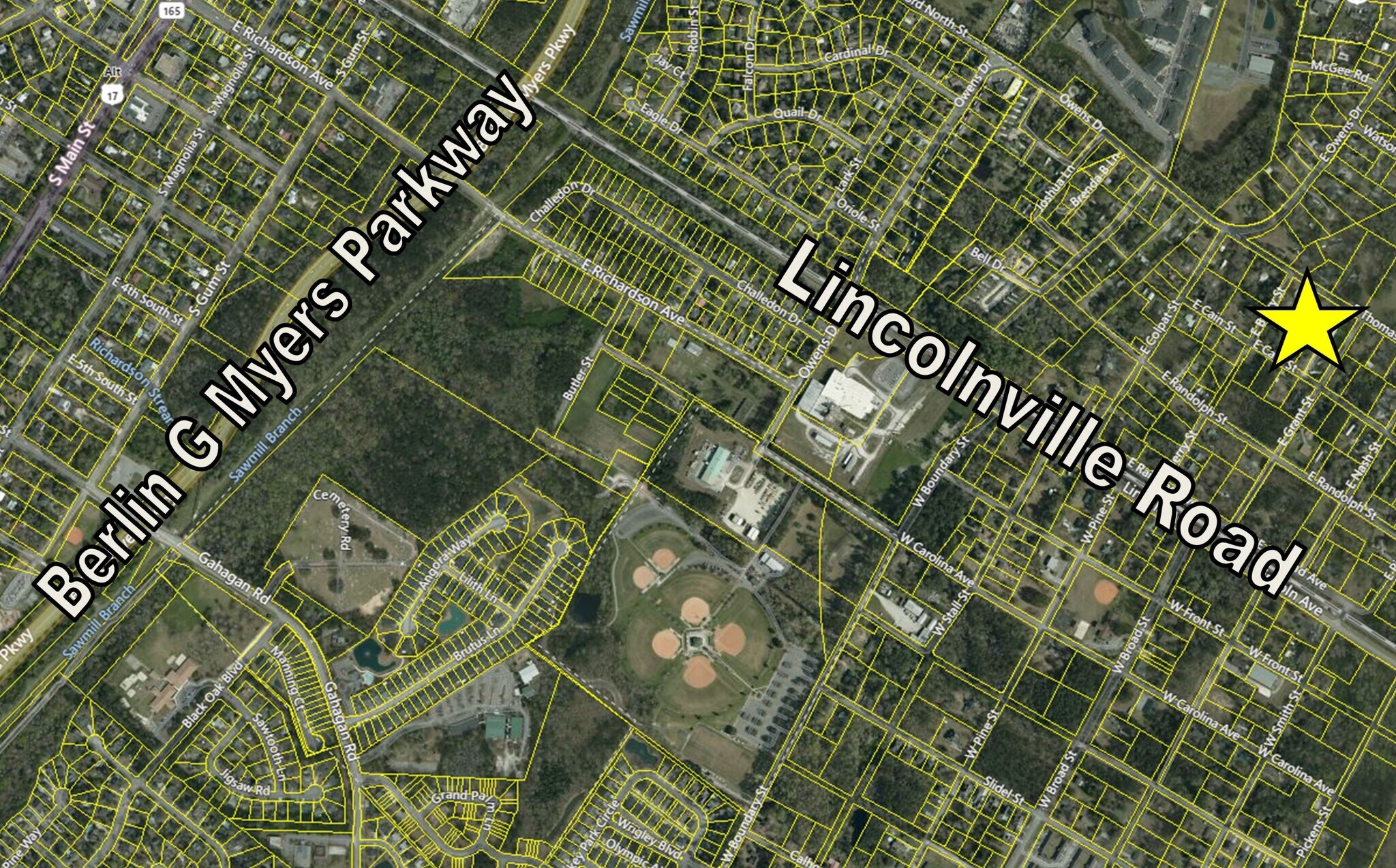 E Thomas Street & E Cain Street, Lincolnville, SC for sale Primary Photo- Image 1 of 1