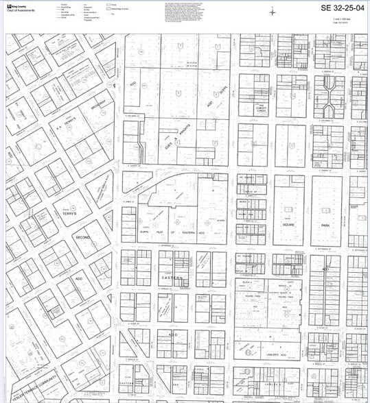 452 12th Ave S, Seattle, WA for lease - Plat Map - Image 2 of 2