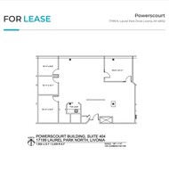 17199 N Laurel Park Dr, Livonia, MI for lease Floor Plan- Image 1 of 1