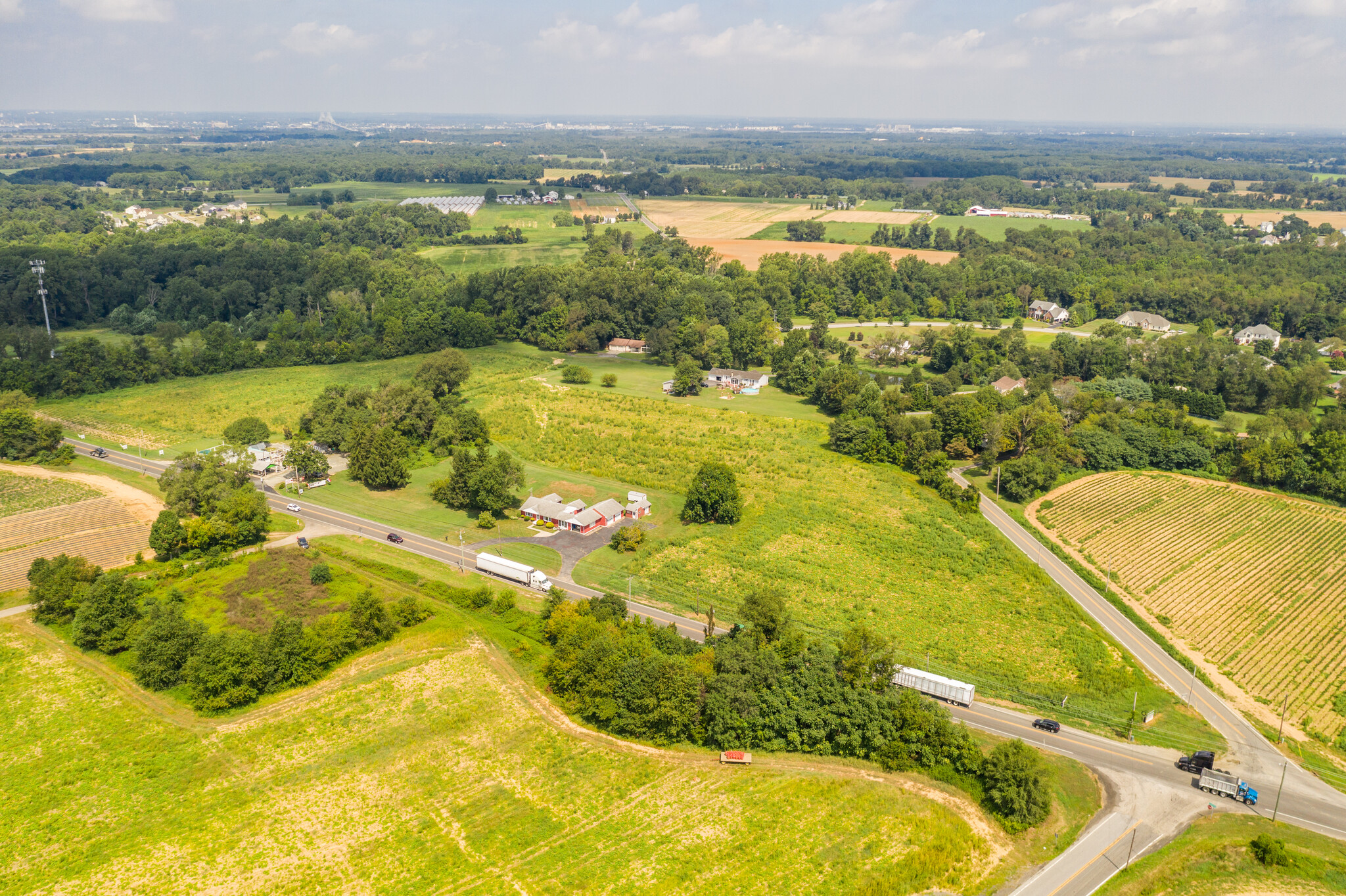 242 Oak Grove Rd, Woolwich Township, NJ for sale Aerial- Image 1 of 2