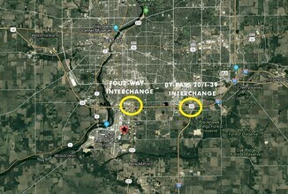 1122 Milford Ave, Rockford, IL - Aerial map view