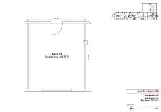 3030 Bunker Hill St, San Diego, CA for lease Floor Plan- Image 1 of 1