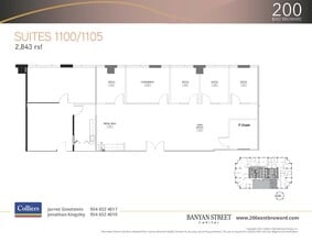 200 E Broward Blvd, Fort Lauderdale, FL for lease Floor Plan- Image 2 of 2