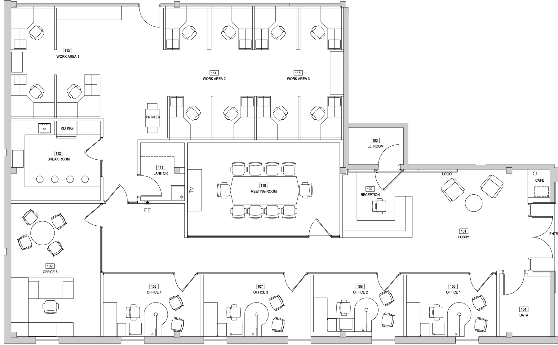 4530 Park Rd, Charlotte, NC for lease Floor Plan- Image 1 of 1