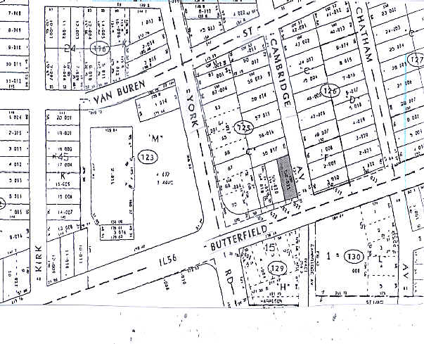 237 E Butterfield Rd, Elmhurst, IL for sale Plat Map- Image 1 of 1
