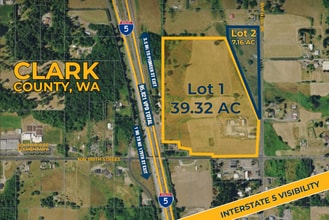 20402 NE 10th Ave, Ridgefield, WA - AERIAL  map view
