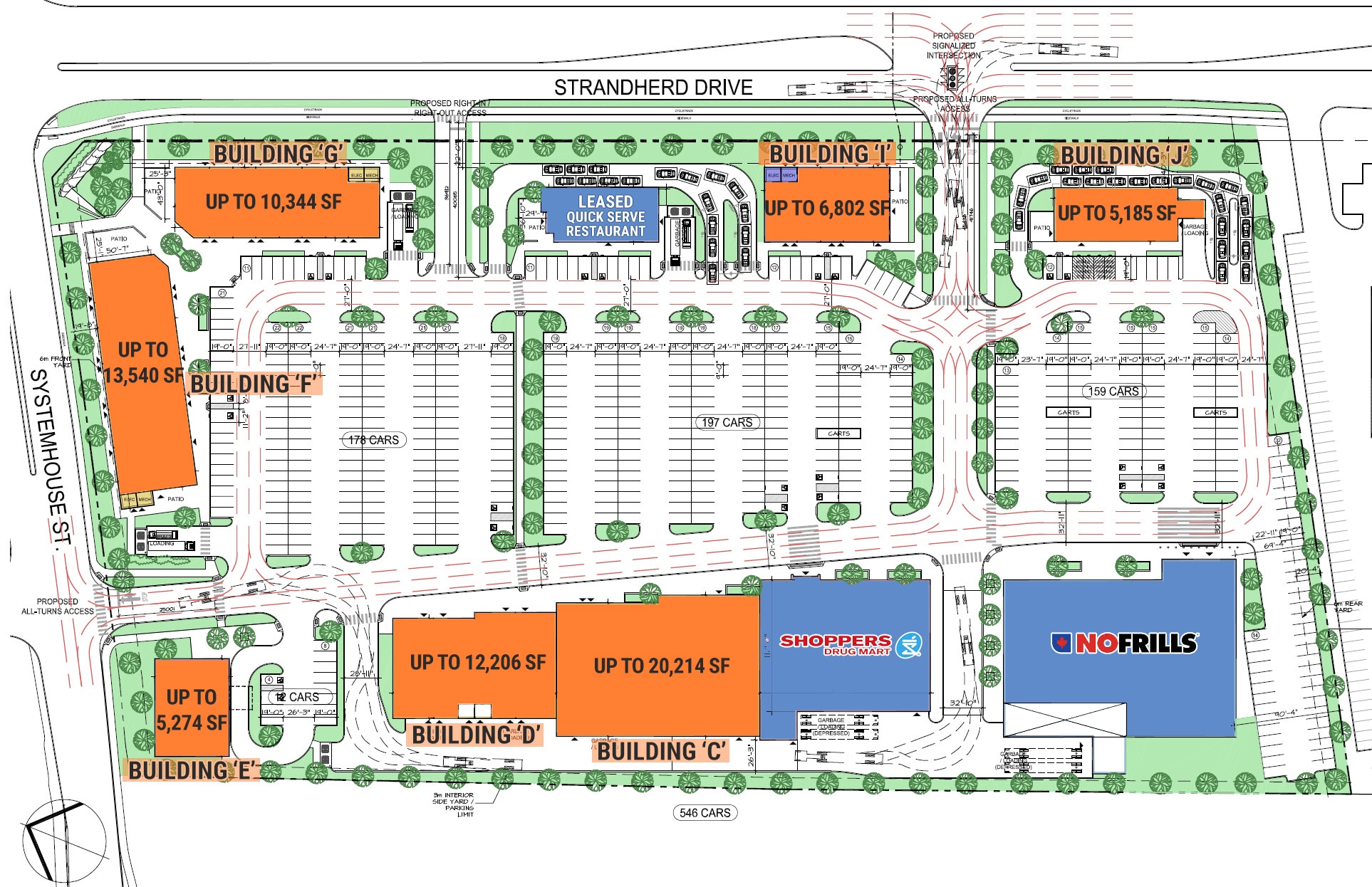 4175 Strandherd Drive, Nepean, ON for lease Site Plan- Image 1 of 1