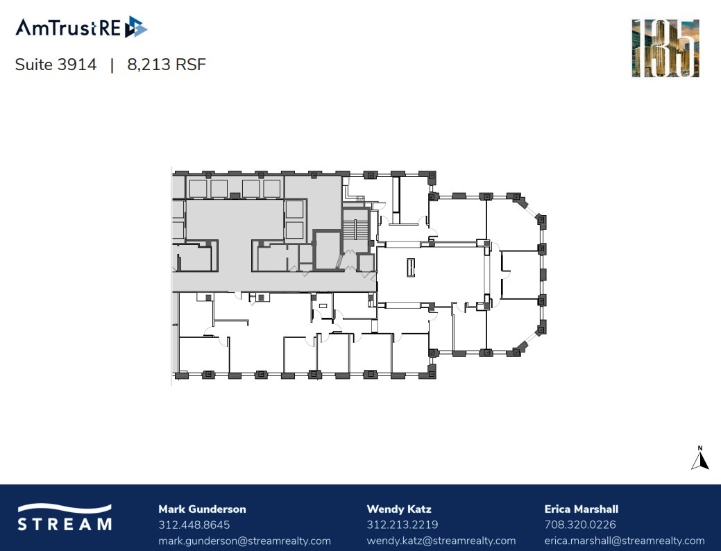 135 S LaSalle St, Chicago, IL for lease Floor Plan- Image 1 of 1