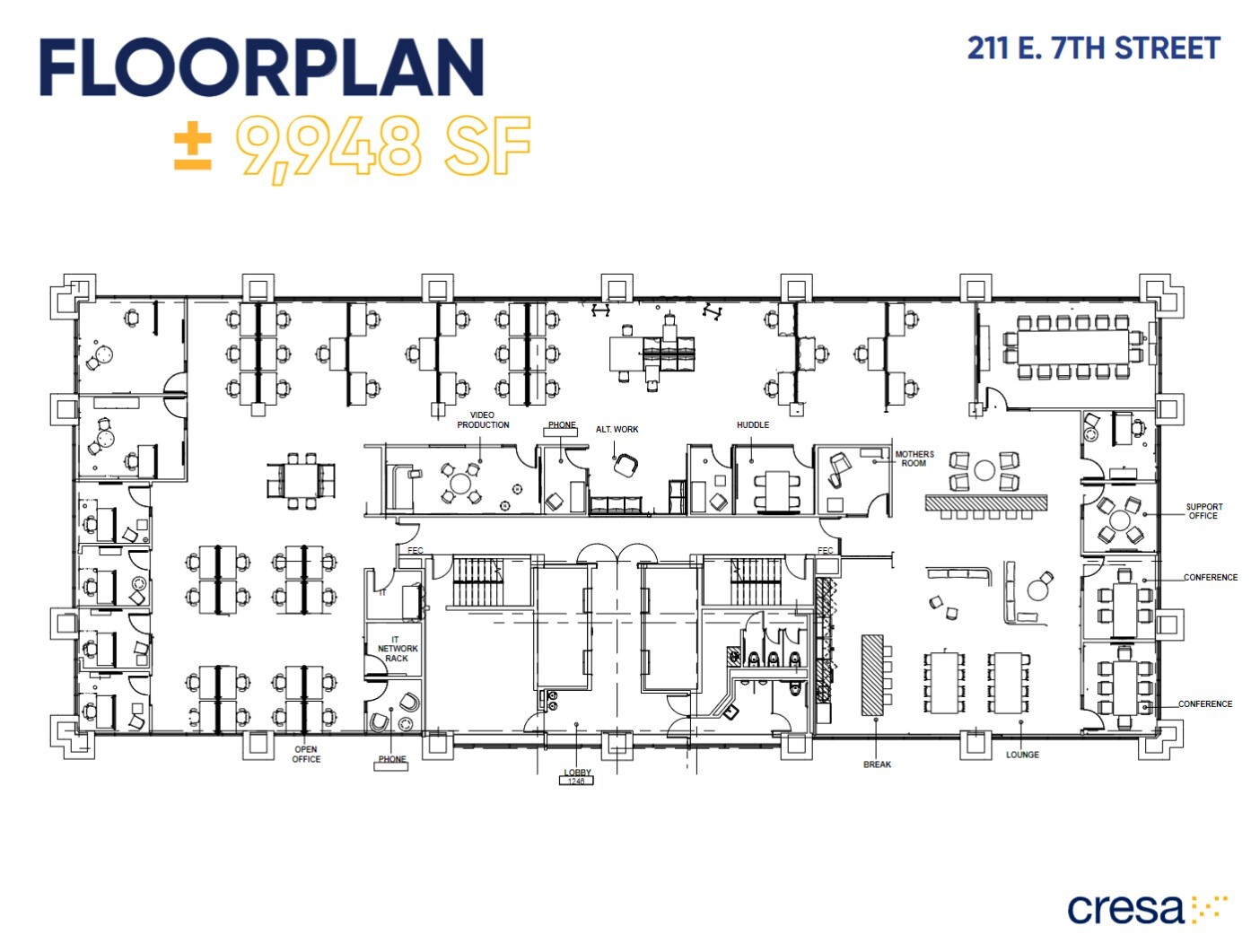 211 E 7th St, Austin, TX for lease Floor Plan- Image 1 of 1