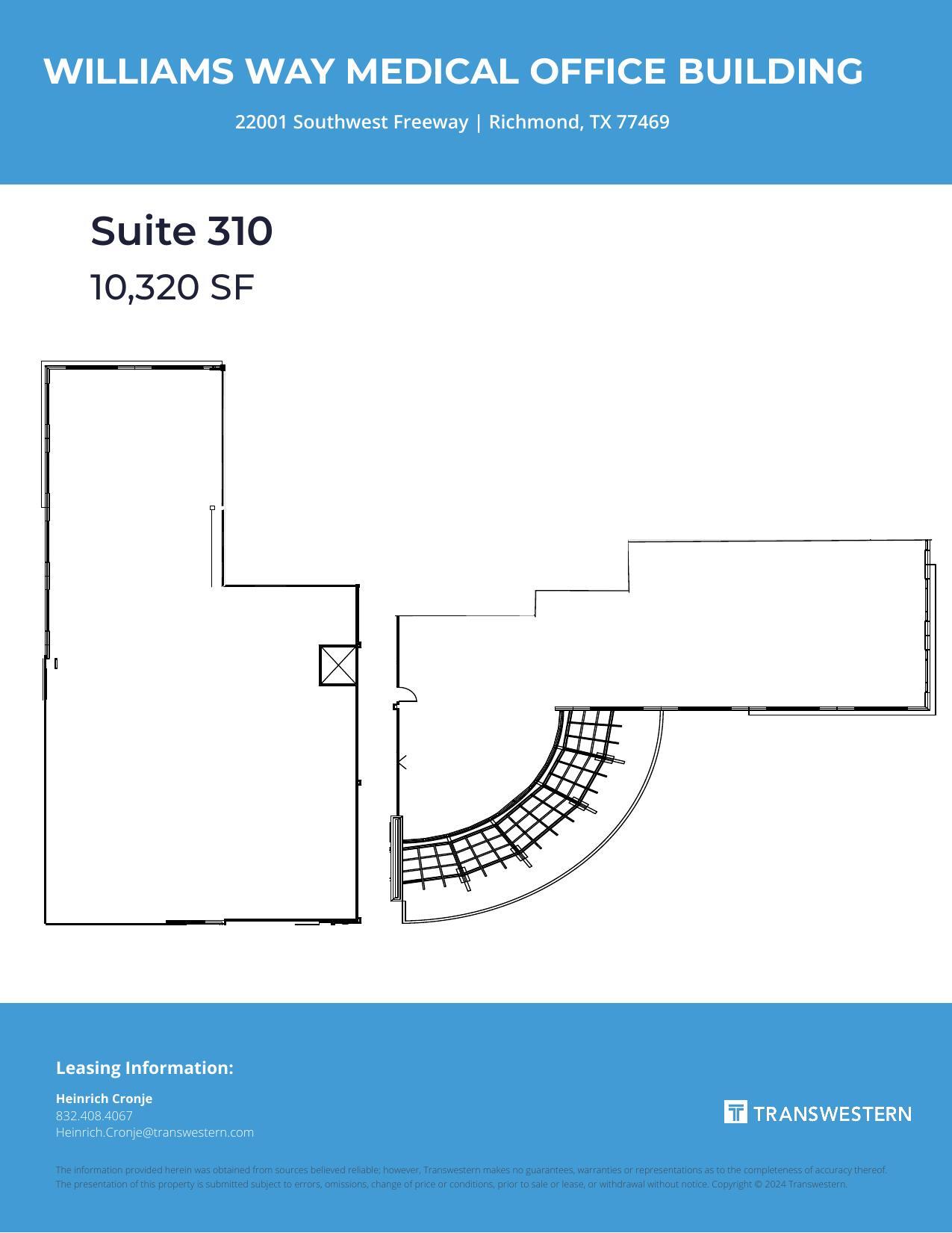 22001 Southwest Freeway, Richmond, TX for lease Floor Plan- Image 1 of 1