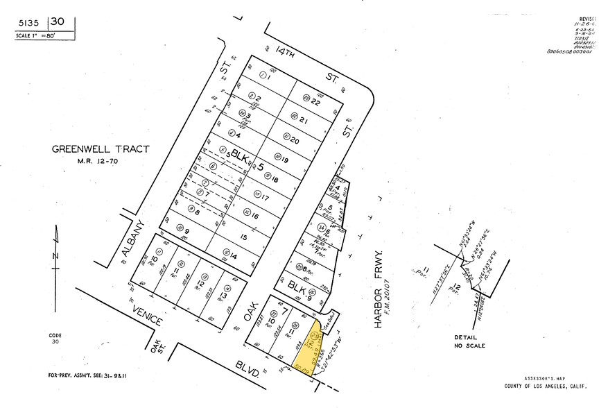 817 Venice Blvd, Los Angeles, CA for sale - Plat Map - Image 2 of 2