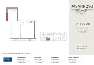 225 S Lake Ave, Pasadena, CA for lease Floor Plan- Image 1 of 1