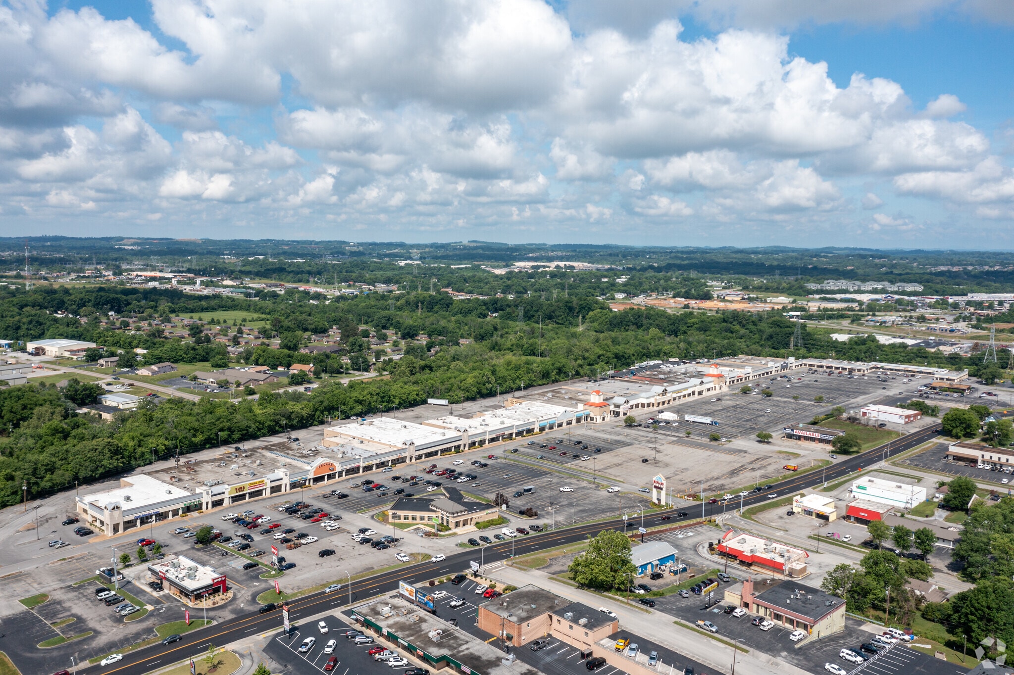 126-256 S Calderwood St, Alcoa, TN for lease Aerial- Image 1 of 16