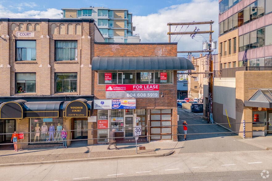 1521-1525 W Broadway, Vancouver, BC for sale - Primary Photo - Image 1 of 1
