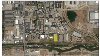 4130-4150 Will Rogers Pky, Oklahoma City, OK - AERIAL  map view