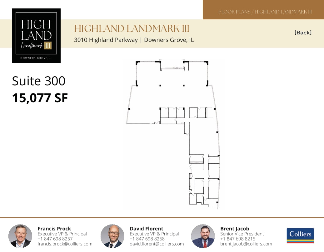 3010 Highland Pky, Downers Grove, IL for lease Floor Plan- Image 1 of 1