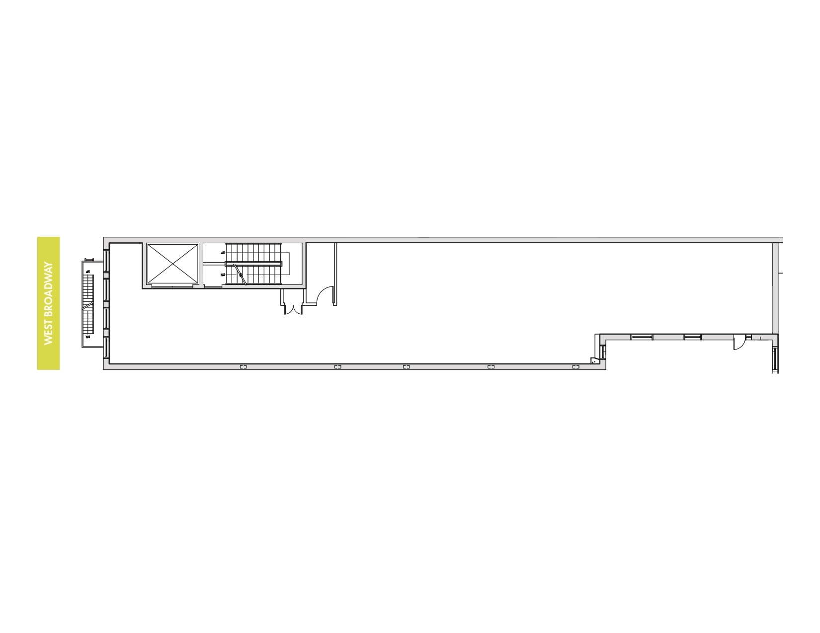 433 W Broadway, New York, NY for lease Floor Plan- Image 1 of 1