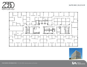 2550 N Loop Fwy W, Houston, TX for lease Floor Plan- Image 1 of 1