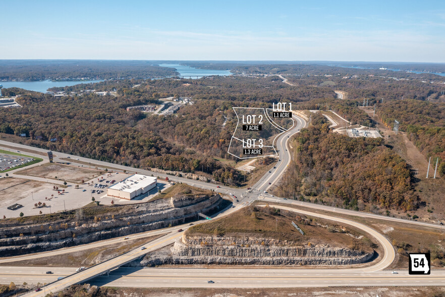 Lot 1 242 hwy, Lake Ozark, MO for sale - Aerial - Image 2 of 7