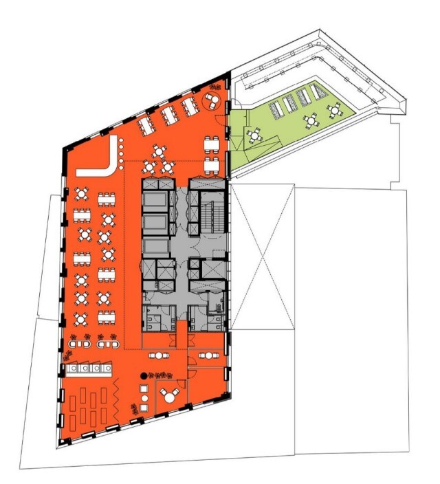 Elder Yard, London for lease Typical Floor Plan- Image 1 of 1