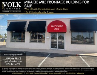 More details for 1065 W Miracle Mile, Tucson, AZ - Retail for Sale