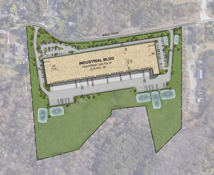 7146 Ridge Rd, Hanover, MD for lease - Site Plan - Image 2 of 2