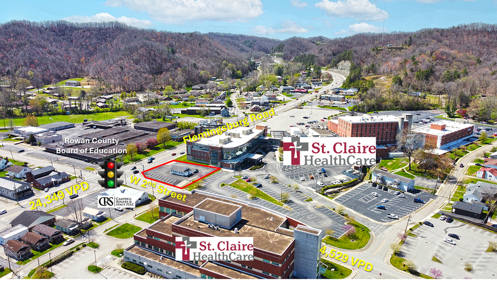 190 Flemingsburg Rd, Morehead, KY for lease - Aerial - Image 1 of 5