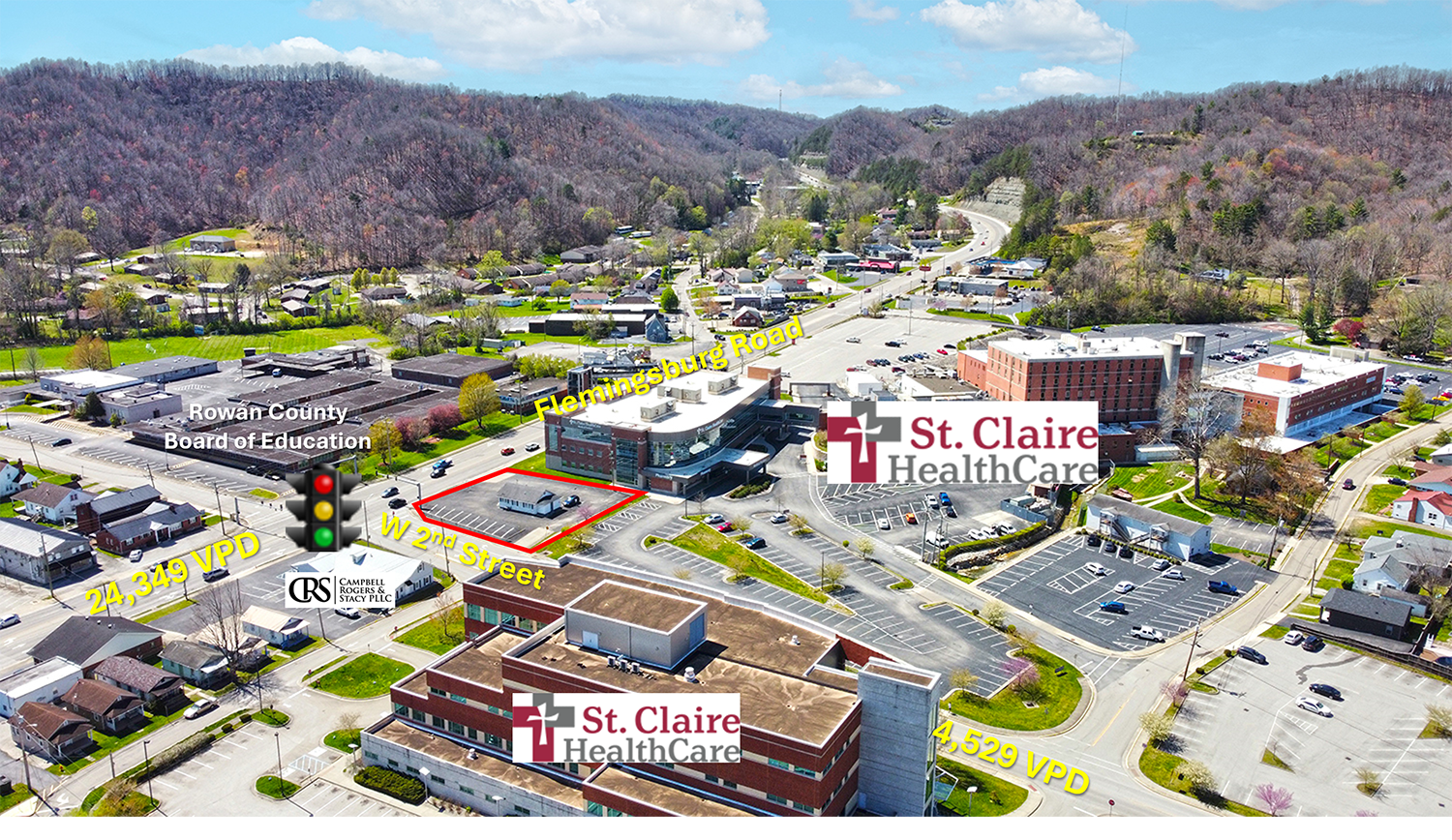 190 Flemingsburg Rd, Morehead, KY for lease Aerial- Image 1 of 6