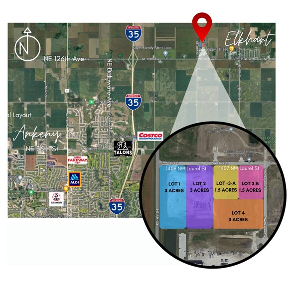 1407 NW Laurel St, Elkhart, IA 50073 Land for Sale