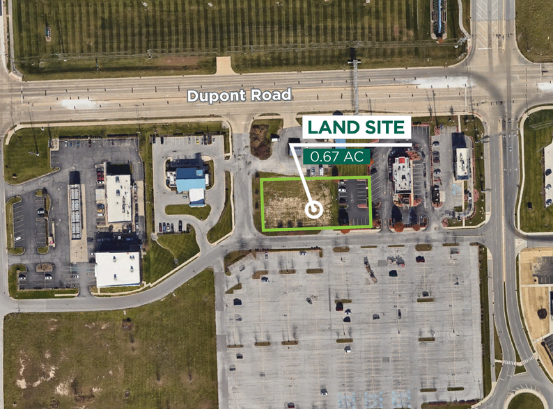 3800 E Dupont Rd, Fort Wayne, IN for sale - Aerial - Image 1 of 2