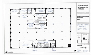 317 Adelaide St W, Toronto, ON for lease Floor Plan- Image 1 of 1