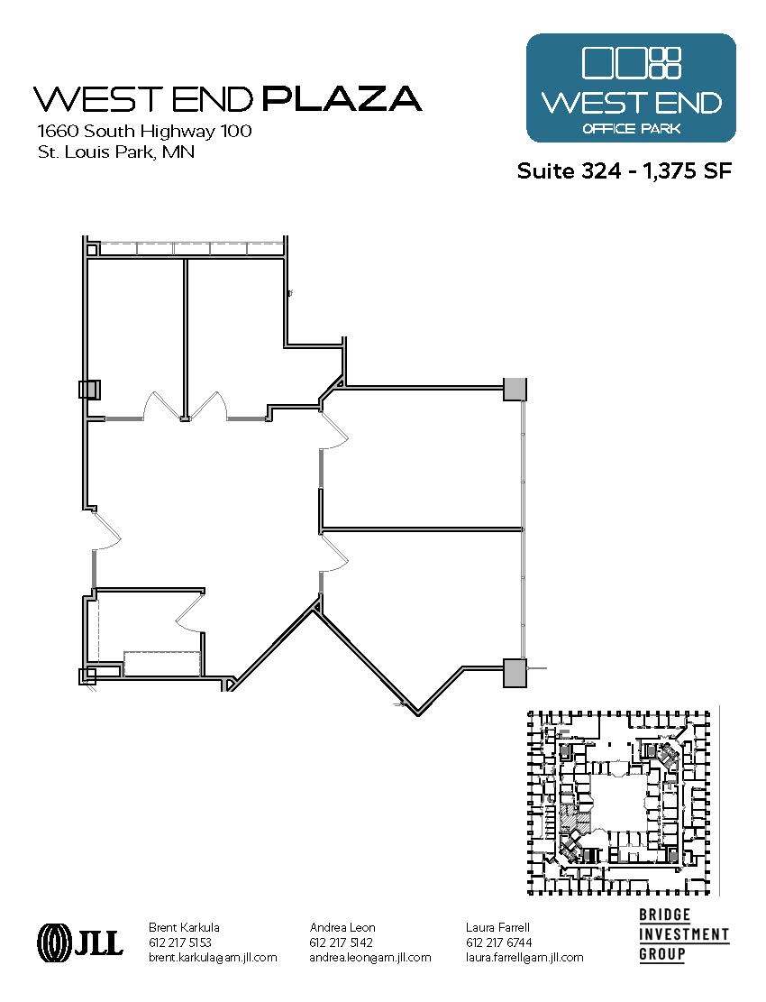 1665 Utica Ave S, Saint Louis Park, MN for lease Floor Plan- Image 1 of 1