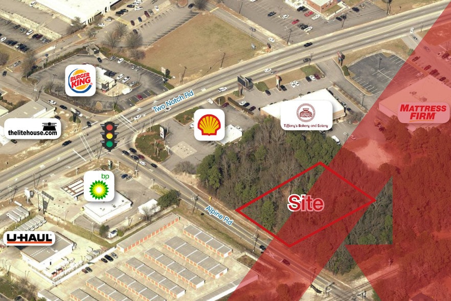 Alpine Rd, Columbia, SC for sale - Aerial - Image 1 of 1