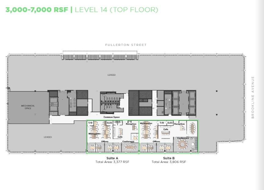 201 Brookline Ave, Boston, MA for sale Floor Plan- Image 1 of 1