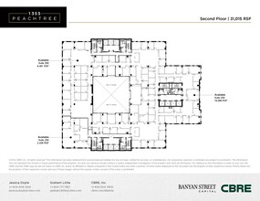 1355 Peachtree St NE, Atlanta, GA for lease Floor Plan- Image 1 of 1