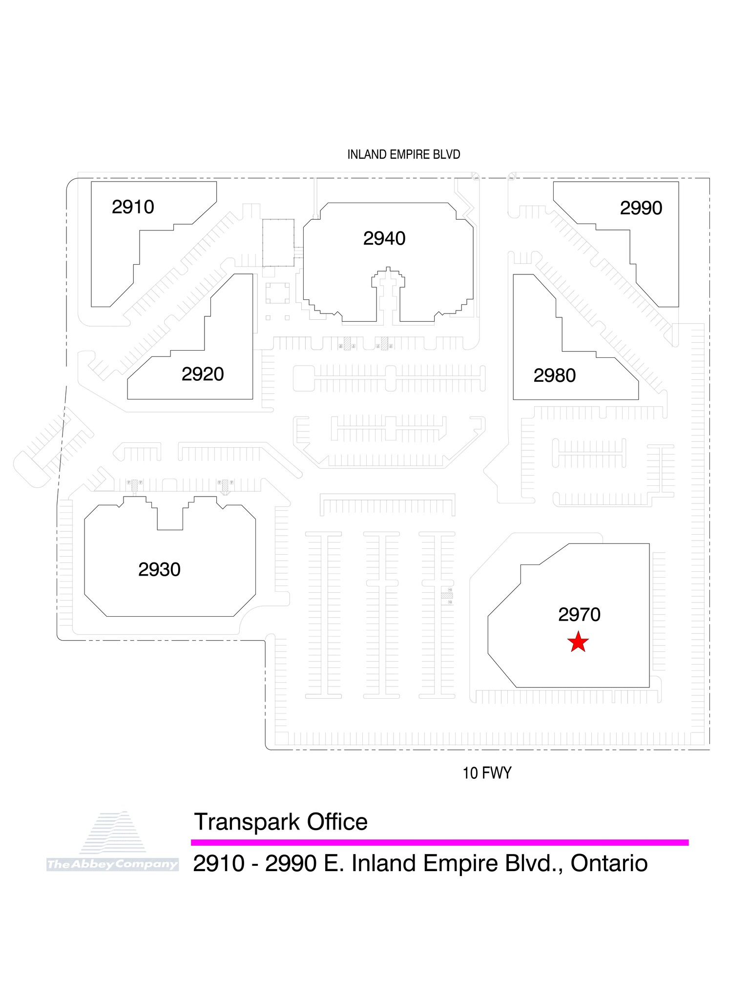 2930 Inland Empire Blvd, Ontario, CA for lease Site Plan- Image 1 of 1