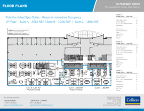 10 Parkway Blvd N, Deerfield, IL for lease Floor Plan- Image 2 of 2